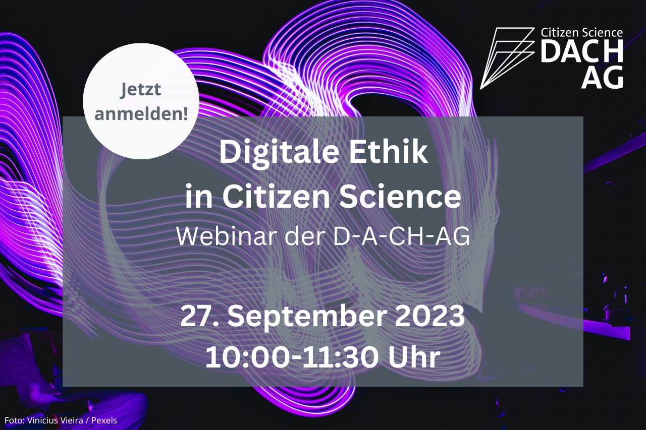 [Video] Webinar: Digitale Ethik in Citizen Science Projekten