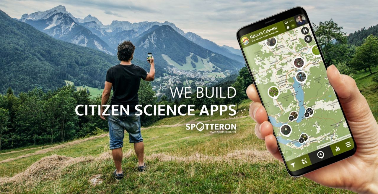 Kurzvorstellung: SPOTTERON - die Citizen Science App Plattform aus Österreich