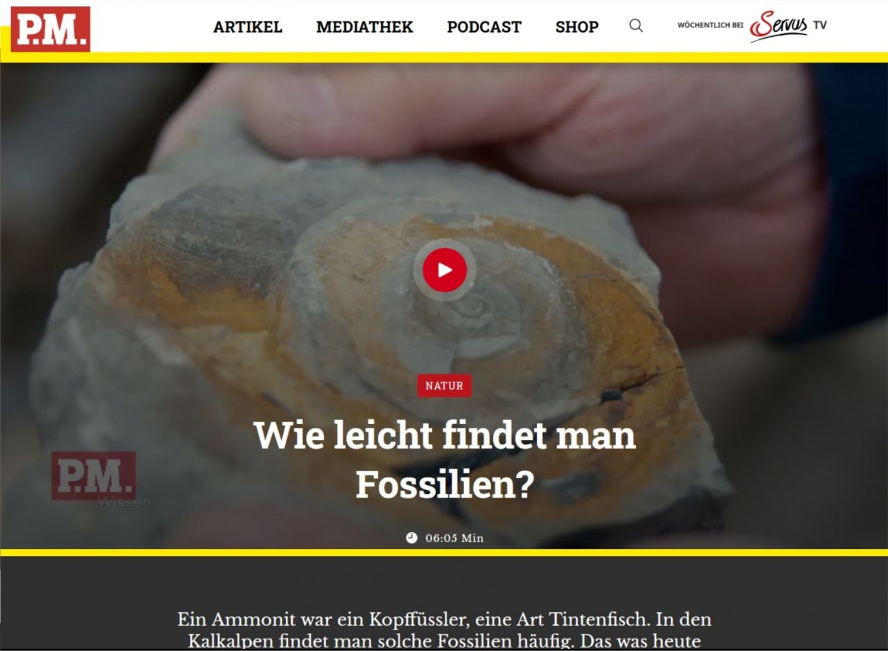 PM-Wissen-Sendung-Fossilfinder-Screenshot-Lukeneder