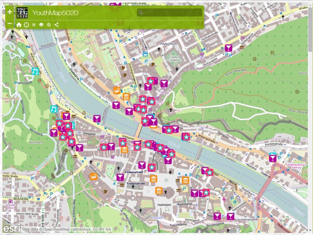 Fragebogen zu participatory mapping Projekten