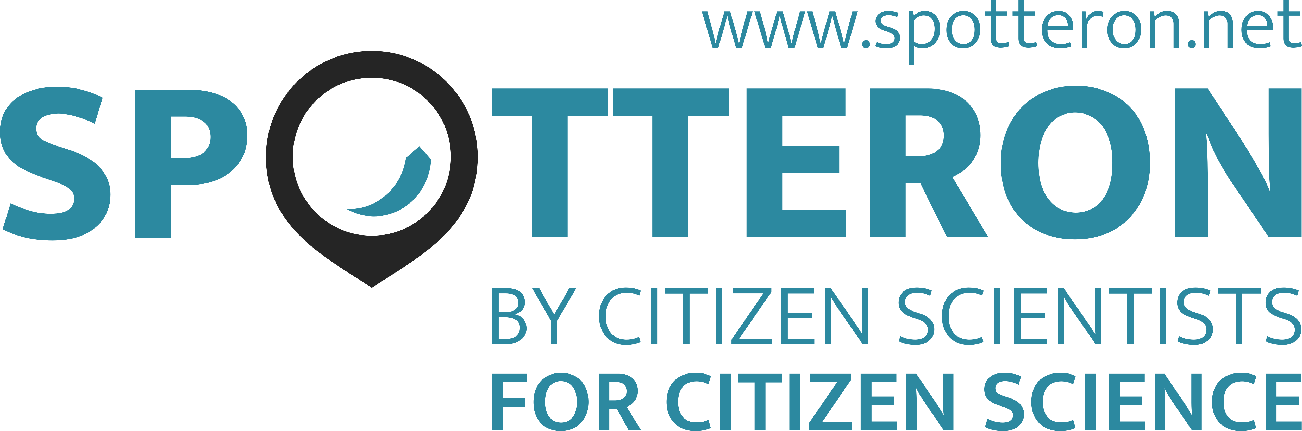 spotteron logo bycitizenscientists url